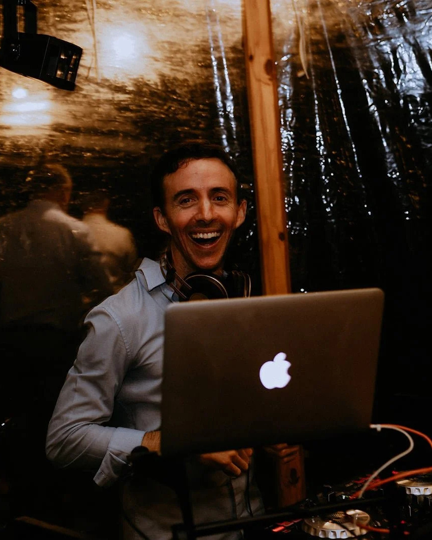 Michael - ENVY Boutique DJ, behind the decks
