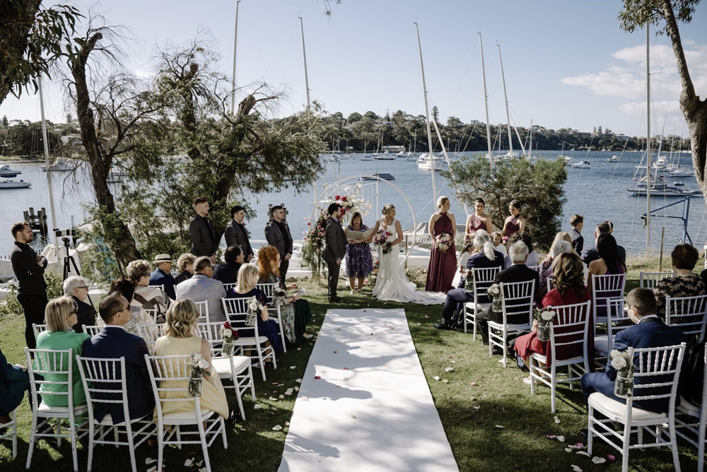 Royal Freshwater Bay Yacht Club wedding venue